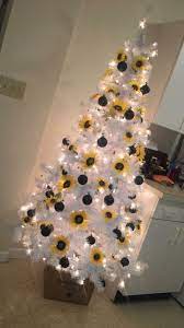 Sunflower Christmas Tree Floral Christmas Tree Christmas Floral Christmas Decorations Rustic Tree