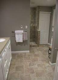 The best tile idea for monochrome. Best Bath Room Beige Tile Color Schemes 22 Ideas Beige Tile Floor Patterned Bathroom Tiles Beige Bathroom
