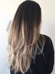 It's simply adding blonde ombré to black hair. Black To Ash Blonde Ombre Hair Blackombrehair Ombre Hair Blonde Ash Blonde Ombre Hair Long Hair Styles