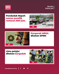Maybank, cimb, pos online, public bank, alliance bank, bsn, ambank. Tiga Artikel Popular Dalam Bhonline Berita Harian Online Facebook