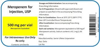 Image result for Meropenem