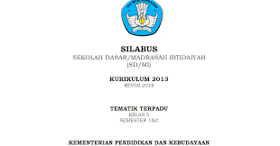 Feb 22, 2021 · silabus matematika kelas 4 k13 tahun 2020/2021, download silabus matematika kelas iv sd/mi semester 1 dan 2 kurikulum 2013 revisi terbaru. Silabus Tematik Kelas 5 Sd Mi Tema 6 Antapedia Com