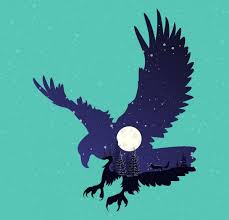 Wild Nature Background Silhouette Eagle Moonlight Trees Icons Decor Free Vector In Adobe Illustrator Ai Ai Format Encapsulated Postscript Eps Eps Format Format For Free Download 2 94mb An artistic graphic shows off the villainess, enfys nest, alongside her name and a distressed red and gray emblem on this cool men's star wars tee. wild nature background silhouette eagle