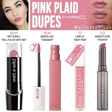 Sebagian besar wanita, pasti mempunyai sebuah lipstick idaman, dan termasuk saya. Mac Pink Plaid Lipstick Dupes All In The Blush