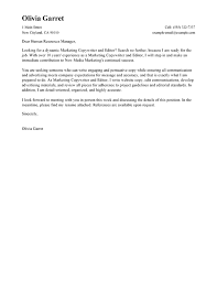Best Copywriter And Editor Cover Letter Examples Livecareer
