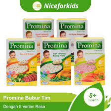 Promina bubur bayi milky beras merah 120 g. Promina Bubur Tim Bayi 8 Bulan Aneka Rasa Bubur Nasi Bubur Bayi Instan 100 Gr Shopee Indonesia