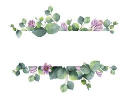 Today's post will feature a fabulous watercolor cactus painting that anyone can attempt. Watercolor Vector Wreath With Green Eucalyptus Leaves Purple Flowers Purple Flowers Floral Wreaths Illustration Watercolor Flowers