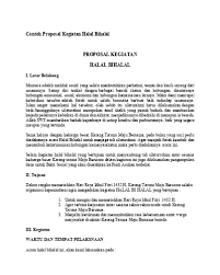 Contoh Proposal Penggalangan Dana Bakti Sosial Rasanya