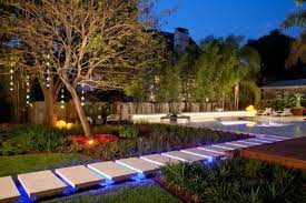 Outdoor Bright Walkway Lighting Landscape Lighting Design Modern Garden Lighting Modern Landscaping