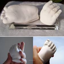Diy Baby Hand And Foot 3d Plaster Cast Diy Baby Stuff Plaster Hands Baby Hands