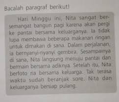 Check spelling or type a new query. Tolong Saya Ya Hanya 1 Soal Kok Tentang Jenis Paragraf Ini Bukan Kuis Ya Ini Latihan Brainly Co Id