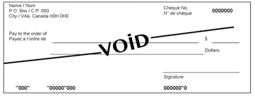 It's always best to write the word void on any check if someone requests a voided check from you, it's easy to take care of. How To Void A Cheque And Why You D Want To Policyme