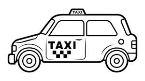 Taxi Vehicle Coloring Pictures Taxi Preschool Pictures Transportation Unit