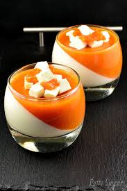 Panna Cotta Vanille Et Abricot Recipe Apricot Dessert Panna Cotta Desserts