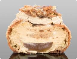 Cafe Pouchkine Paris Moscou Almond Nougatine Hazelnut Creme Onctueuse Pate A Choux Caramel Creme Mousseline Gelee Pastry Chocolate Desserts Cupcake Cakes