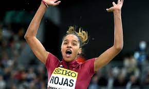 Subcampeona olímpica triple jump � página oficial de la atleta venezolana. Yulimar Rojas Quantum Leap Aw