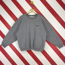 Vintage 90s Nike Sweatshirt Nike Swoosh Sweater Crewneck Nike Usa Mens Jumper Small Logo Embroidery Nike Nike Sweatshirts Sweatshirts Nike Crewneck Sweatshirt
