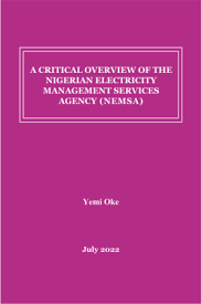 A CRITICAL OVERVIEW OF THE NIGERIAN ELECTRICITY MANAGEMENT SERVICES AGENCY  (NEMSA)