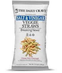 Veggie Straws Salt Vinegar The Daily Crave