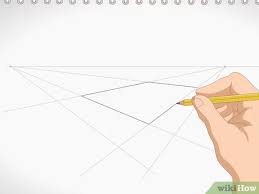 Dessin de perspective maison, art et architecture. 3 Manieres De Dessiner En Perspective Wikihow