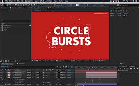 All movements will revolve around the anchor point position. How To Create An Animated Circle Burst In Adobe After Effects