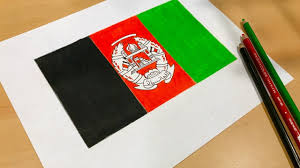 Afghanistan, officially the islamic republic of afghanistan, is a landlocked sovereign state forming part of central asia, south asia, and to some extent western asia. Afghan Flag Drawing Youtube