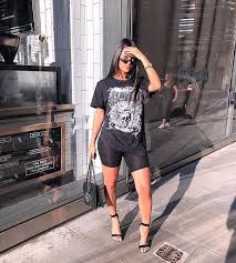 Black Biker Shorts Outfit Pinterest Pinterest Viviimoreira Short Outfits Fashion Fashion Outfits