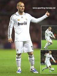 Wesley Sneijder Real Madrid Uefa Champions League Seasons 2008 09 2007 08 Uefa Champions League Real Madrid League