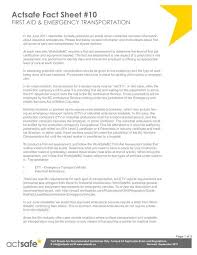 We are here to support your growth and development and will make every effort to help you feel at home while you live with us. First Aid And Emergency Transportation Actsafe