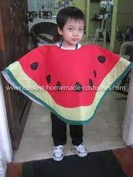 Coolest Homemade Watermelon Costumes Watermelon Costume Fruit Costumes Boy Costumes