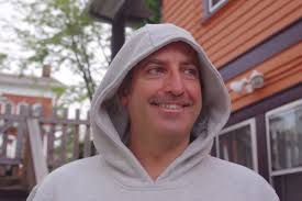 Pushing my belly and flipping my hood to listen to tunes