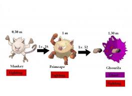 primeape evolution chart