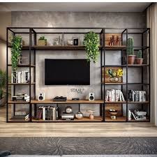 Estante Industrial En 2020 Muebles Tv Diseno Muebles Para Casa Diseno De Estanteria