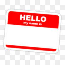 You can always download and modify the image size according to your needs. Hello My Name Is Png And Hello My Name Is Transparent Clipart Free Download Cleanpng Kisspng