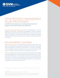 Most commercial property management companies collect a percentage of gross rent collected as their fee. Http Cdn2 Hubspot Net Hub 341133 File 968890088 Pdf Property Management Value Prop Pdf