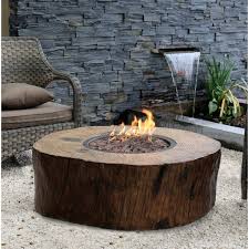 You Ll Love The Burning Stump Stone Propane Fire Pit Table At Wayfair Ca Great Deals On All Outdoo Fire Pit Table Natural Gas Fire Pit Propane Fire Pit Table