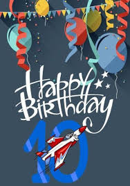 Birthday Card For 10 Year Old Boy Happy Birthday 10 Birthday Books For Boys Birthday Journal Notebook For 10 Year Old For Journaling Happy 10th Birthday Kids Birthday Fun Birthday Boy Quotes