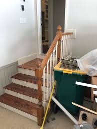 Website exterior wooden exterior stairs design handrails. Garage Landing Replacement J L Lacey Hardwood Floors Facebook