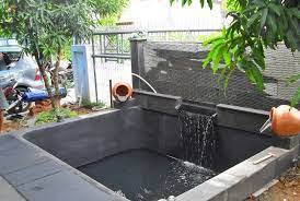 Tangerang selatan rindu alam landscafe. 16 Ide Kolam Ikan Minimalis Lengkap Dengan Foto Ikanesia Id