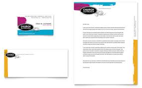 Even with the most dedicated congregation and the most supportive community, there's no way around the fact that running a church requires money. Church Outreach Ministries Business Card Letterhead Template Design