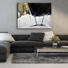 Black And Gold Painted Canvas Wall Art By United Artworks Canvas Wall Art Gold Paint Statement Artwork