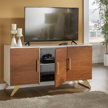 There are 359 gold tv stand for sale on etsy, and they cost 491,55 $ on average. Gold Flamingo Kyle Tv Stand For Tvs Up To 65 Reviews Wayfair
