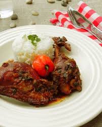 Poulet Roussi 29 Fricassee De Poulet Cuisine Antillaise Poulet