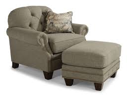 Champion Flexsteel Furniture Chair And Ottoman Chair Fabric