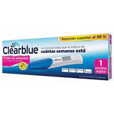 Clearblue Test De Embarazo Digital Con Indicador De Semanas 1 Prueba