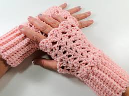 You might also benefit from these crochet tutorials, or this crochet abbreviations chart. Ravelry Lace Fingerless Gloves Pattern By D Moyer