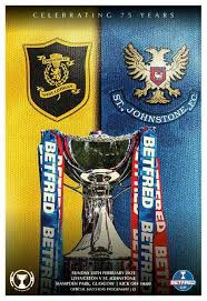 May 22, 2021 al manara. 2021 Scottish League Cup Final St Johnstone V Livingston Official Match Programme