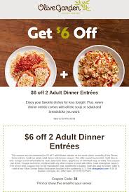 Get the taste of olive garden at home with this savings on dressing! Olive Garden May 2021 Coupons And Promo Codes