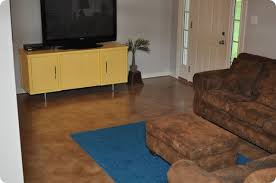 Diy Stained Concrete Floors Living Room Concrete Floors Diy Diy Stained Concrete Floors Stained Concrete