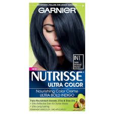 Garnier Nutrisse Ultra Nourishing Color Creme In1 Dark Intense Indigo Hair Color Nourishing Hair Indigo Hair